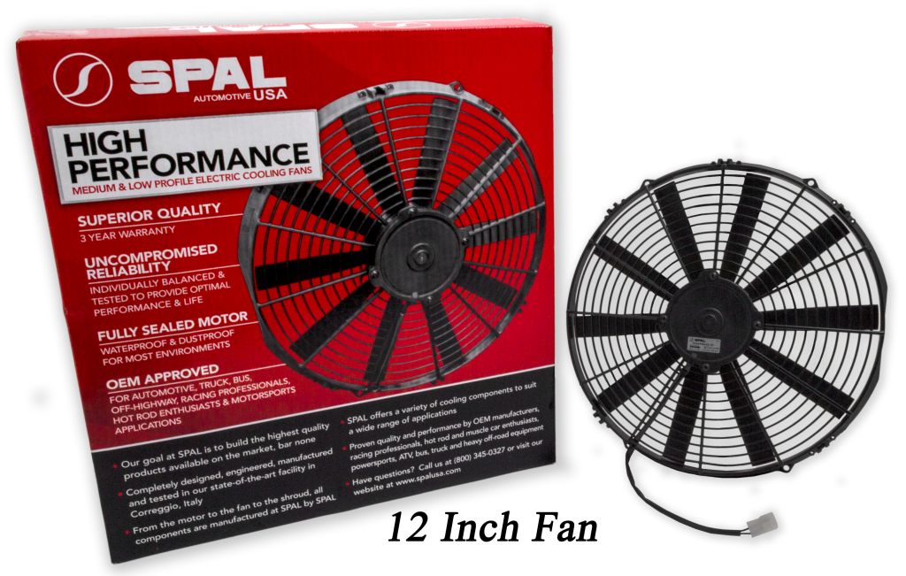 Spal Low Profile 11 U0026quot Fan Replaces Many 12 U0026quot Fans